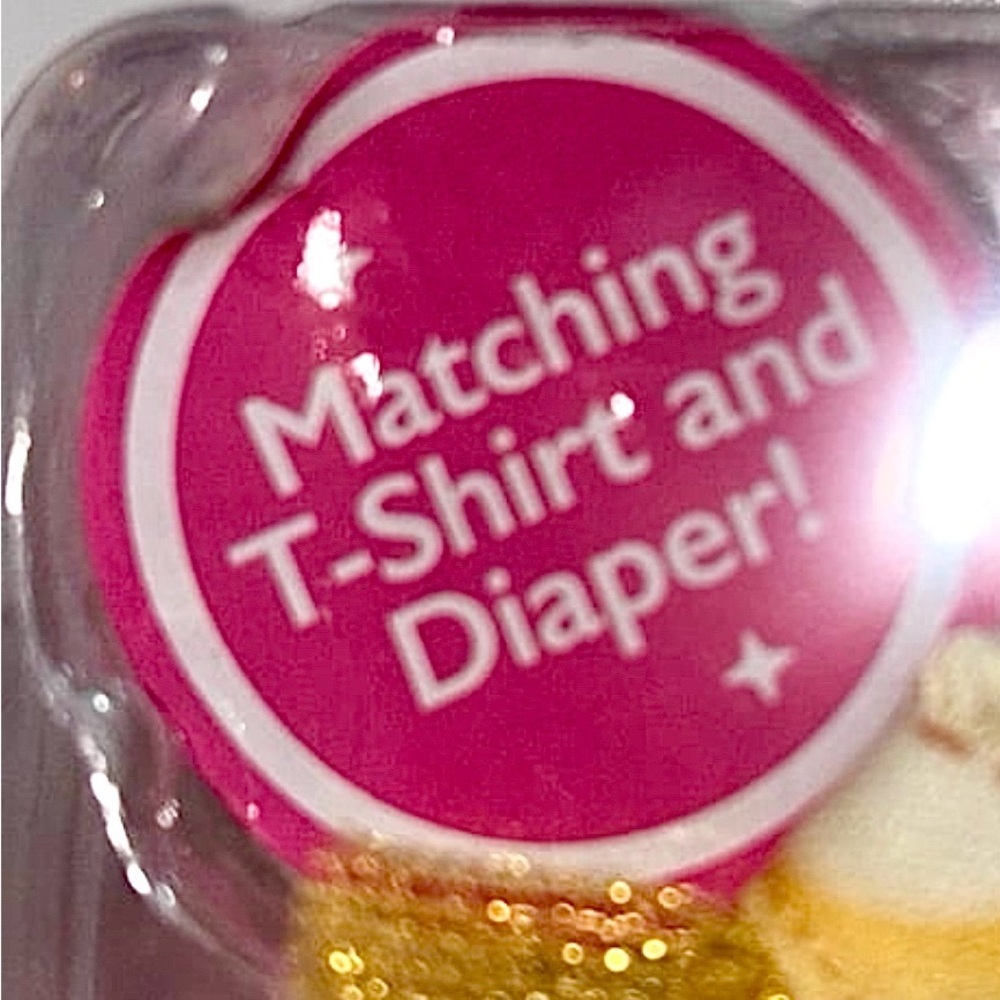 👼🆕👼 My Disney Nursery Diaper Dress-Up Doll Accessory Pack-1 Set - Picture 6 of 9